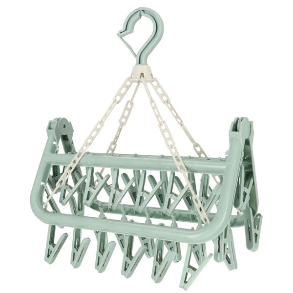 Laundry Rack for Socks & Underwear - 32 Pegs
