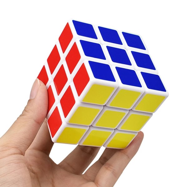 5,7CM 3x3x3 pusselkub Magic cube toy för barn Vuxna Black