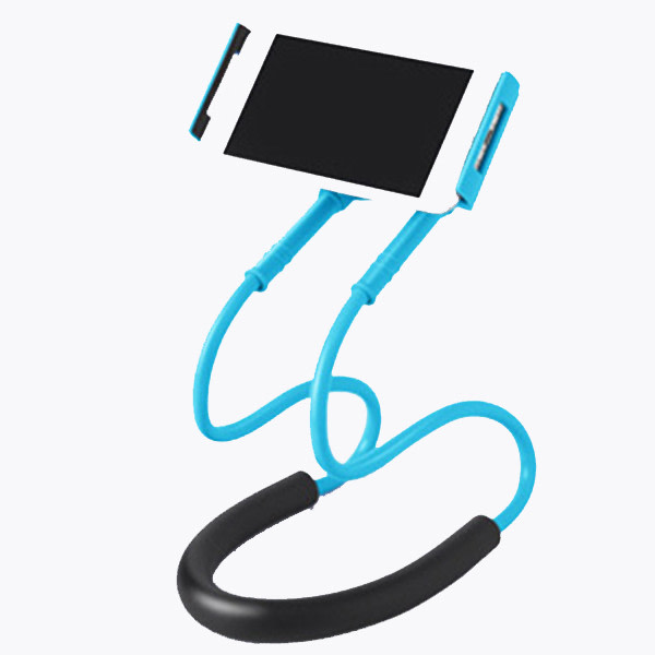 1st Lazy Hanging Neck Universal Phone Bracket Hållare Blue