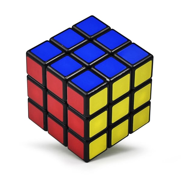 5,7CM 3x3x3 pusselkub Magic cube toy för barn Vuxna White