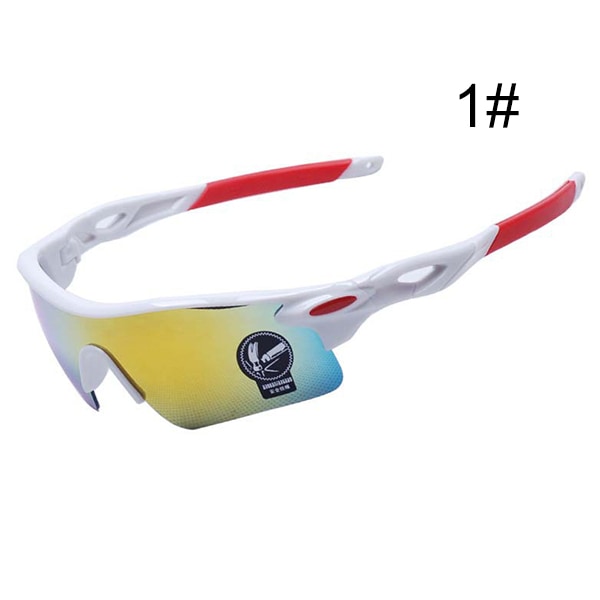 Unisex UV400 Outdoor Sports Glasögon Pit Driving Solglasögon 1