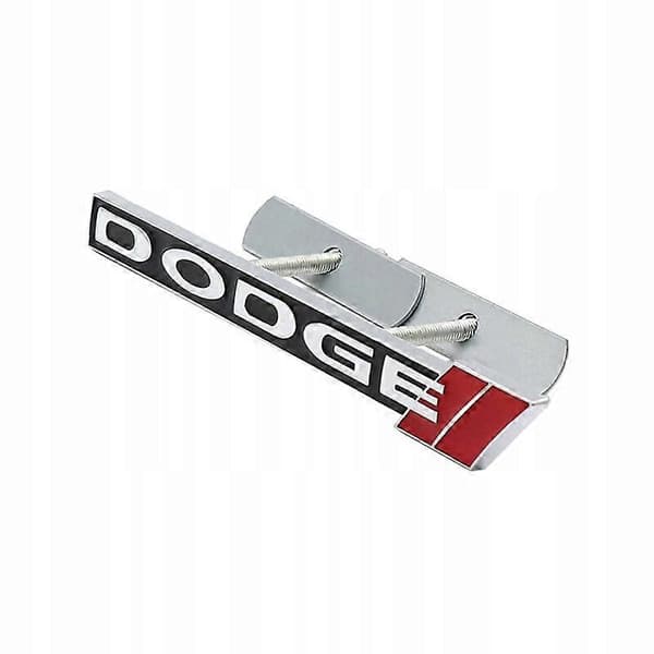 Grillemblem Dodge Logo Merke 15*2cm 5 Sticker