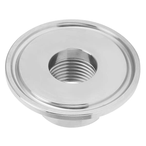 304 rustfrit stål HFS(R) 1,5 tommer til 1/2 tomme NPT hunadapter til Tri Clamp rørfitting