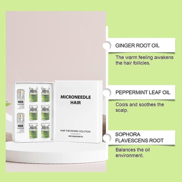 1-5x Alphainfuse Hårväxtsystem, Avancerad Hårväxtbehandling Ginseng 2025 2pcs