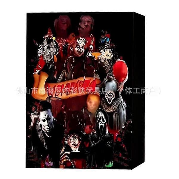 2025 Julekalender Blind Box 24 stk. Overraskende julegave Halloween C