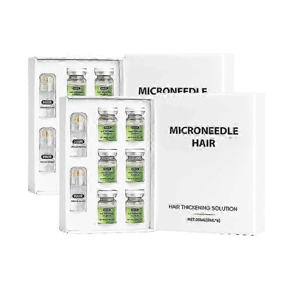 1-5x Alphainfuse Hårväxtsystem, Avancerad Hårväxtbehandling Ginseng 2pcs