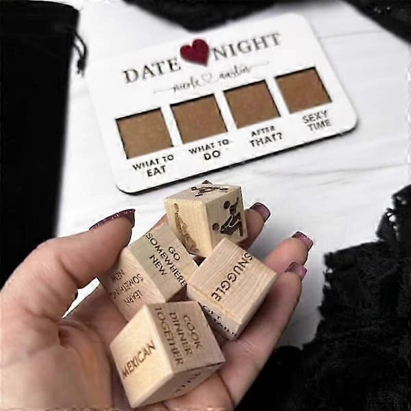 Datokveld-terningsett, Datokveld-terninger After Dark Edition, Datokveld-terninger for gifte par A