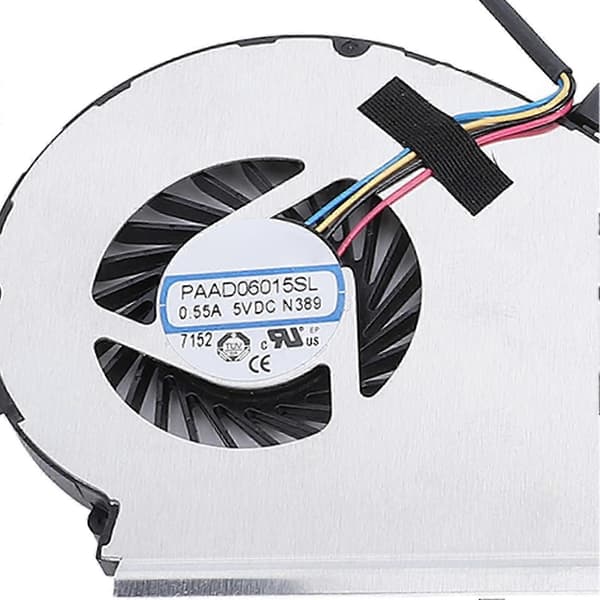 Udskiftning af CPU GPU køleventilator til MSI GE72VR GP72VR GL72VR MS 179B PAAD06015SL 4-bens bærbar computer