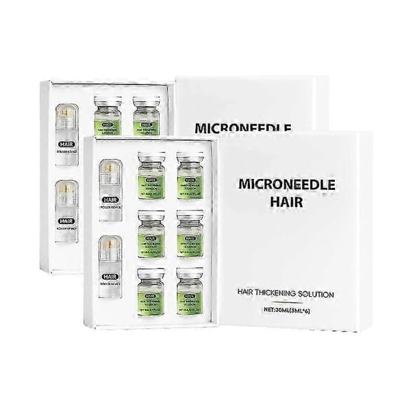 1-5x Alphainfuse Hårvekstsystem, Avansert Hårvekstbehandling Ginseng 2pcs