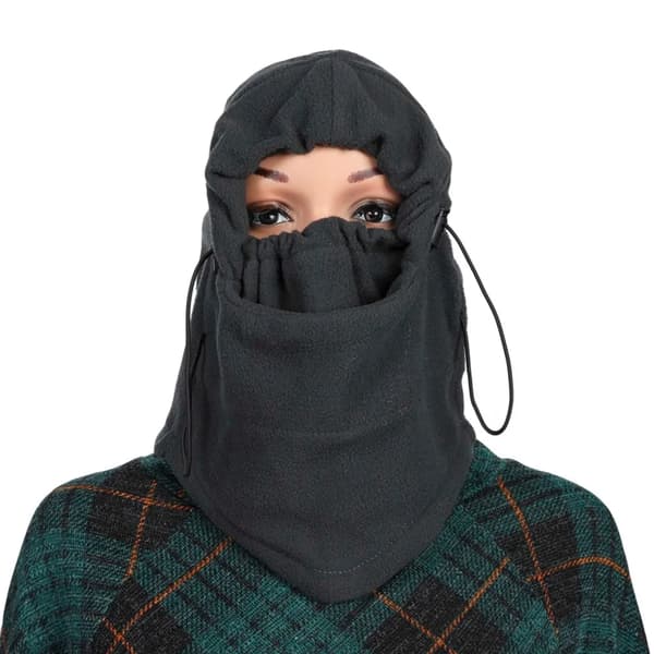 Herr Dam Trapper Vinter Varm Mössa Keps Med Mask