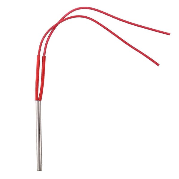 5 stk. elektriske patronvarmeelementer 220v 6mm rørdiameter rustfrit stål rørformet varmeelement
