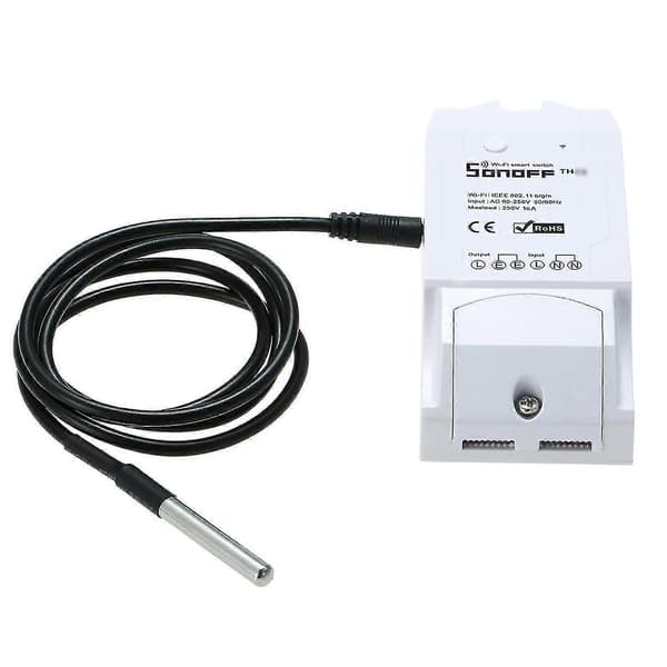 Sonoff Vandtæt Ds18b20 Temperatursensor?hjemmeautomatisering