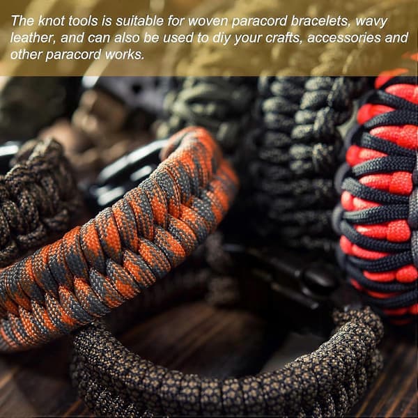 Knot Tools Paracord Sømsett med Marl Spike Blå