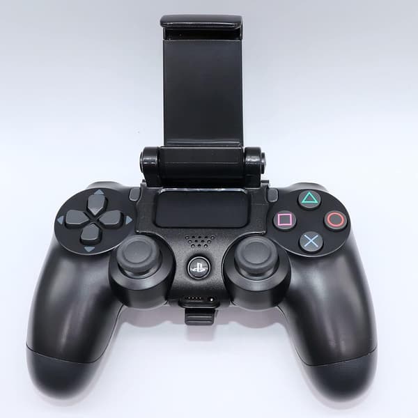 Justerbart spelkontrollfäste, infällbar telefonhållare för PS4-spelkontroll