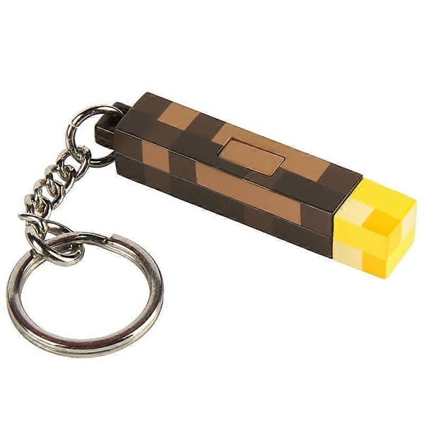 Creeper Steve Action Figure Modell Staty Samlarobjekt PVC Material Spelfigur Torch Keyring
