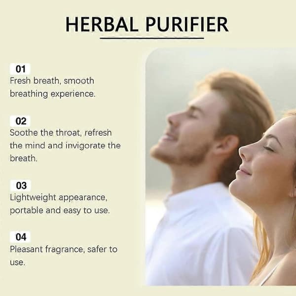 Naturlige luftfriskere diffuser kongelys timian mynte lungeudrensende aromaterapi diffuser 4 Color