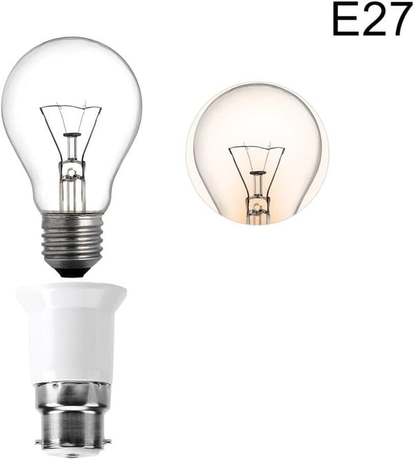 B22-E27-lampunsovitin