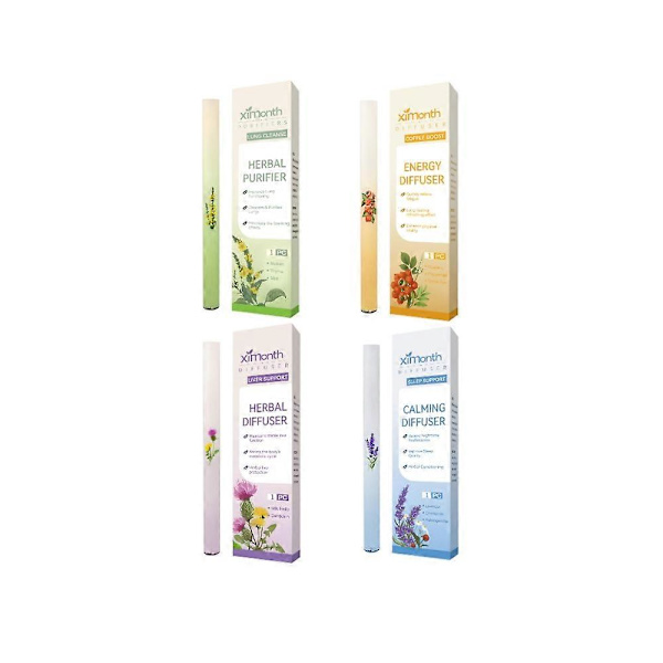 Naturlige luftfriskere diffuser kongelys timian mynte lungeudrensende aromaterapi diffuser 4 Color