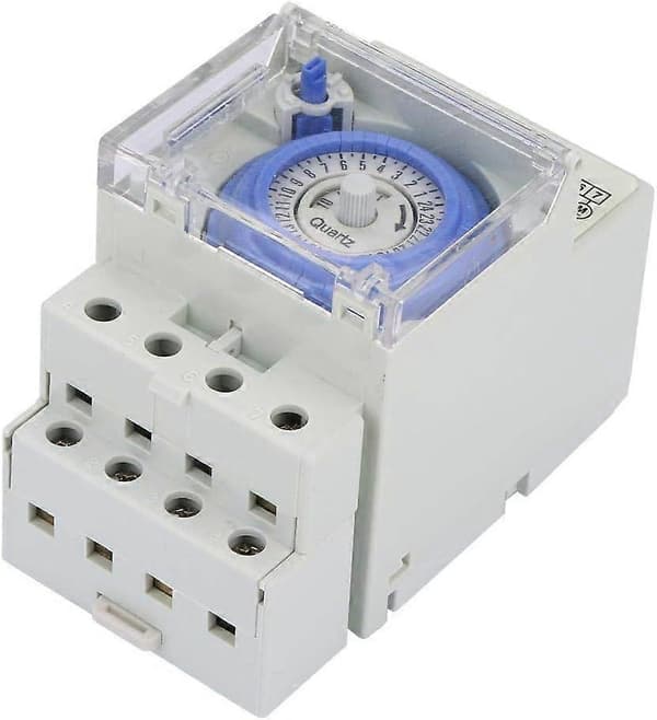 Timer, 24-timers tidsafbryder, analog mekanisk timer