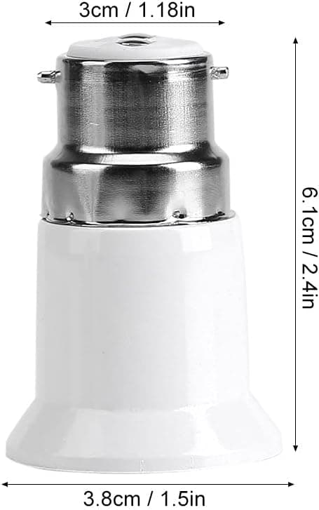 B22-E27-lampunsovitin