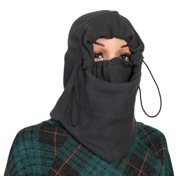 Herr Dam Trapper Vinter Varm Mössa Keps Med Mask
