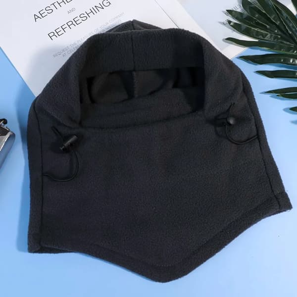 Herr Dam Trapper Vinter Varm Mössa Keps Med Mask
