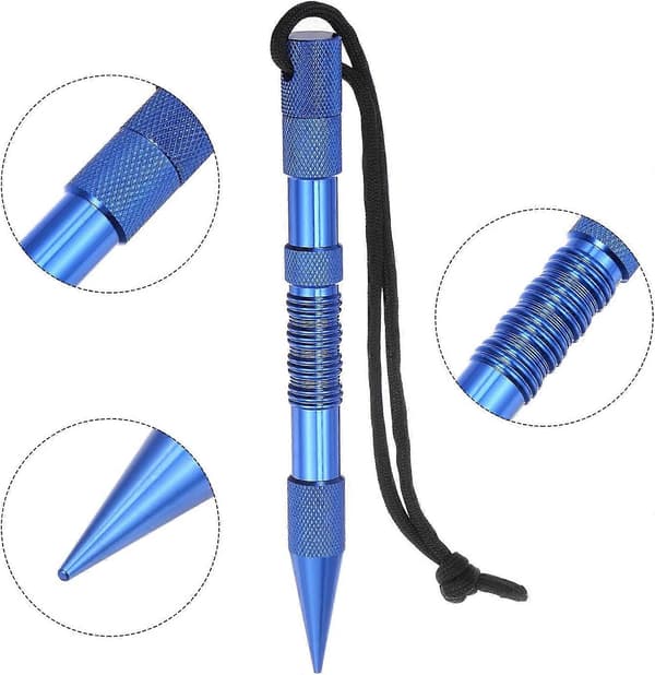 Knot Tools Paracord Sømsett med Marl Spike Blå