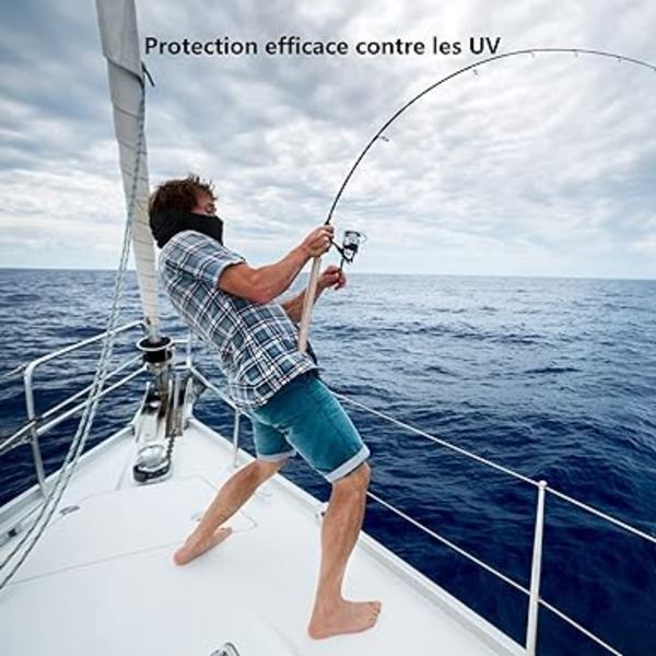 (Ljusröd) Balaclava Skidmask, UV-skydd, Halsduk för Motorcy O