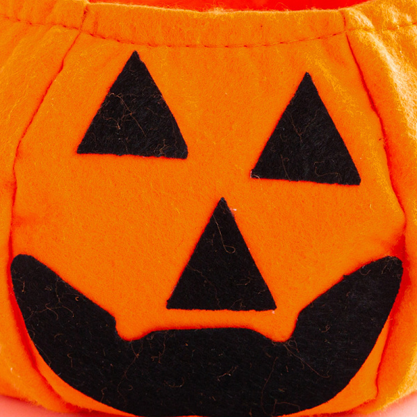 3 st Halloween godispåsar, Halloween trick or treat-påsar pumpa godispåsar för barn, återanvändbar godishink för Hallowe