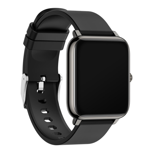 Smarte armbåndsur (svart), Fitness Tracker for menn kvinner, 1,4" TFT LCD Scr