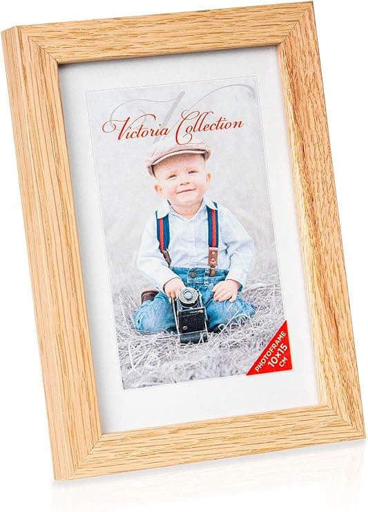 1 st solid ek fotoram - Klassisk träbildram för 4x6