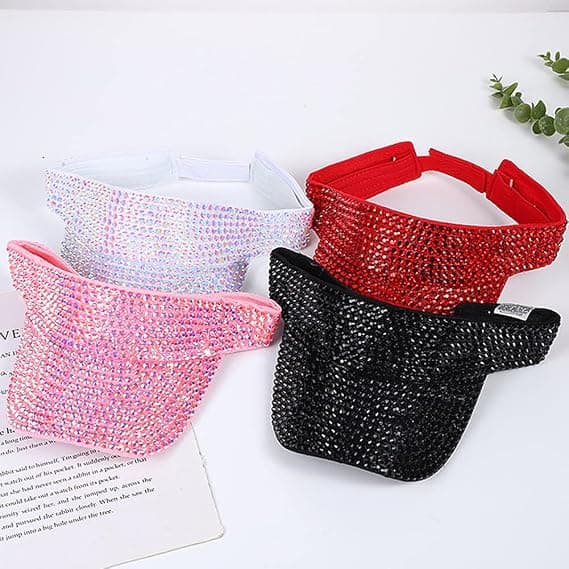 Justerbar Visor Sports Sol Visor Hatte Sommer Visor Cap til Kvinder