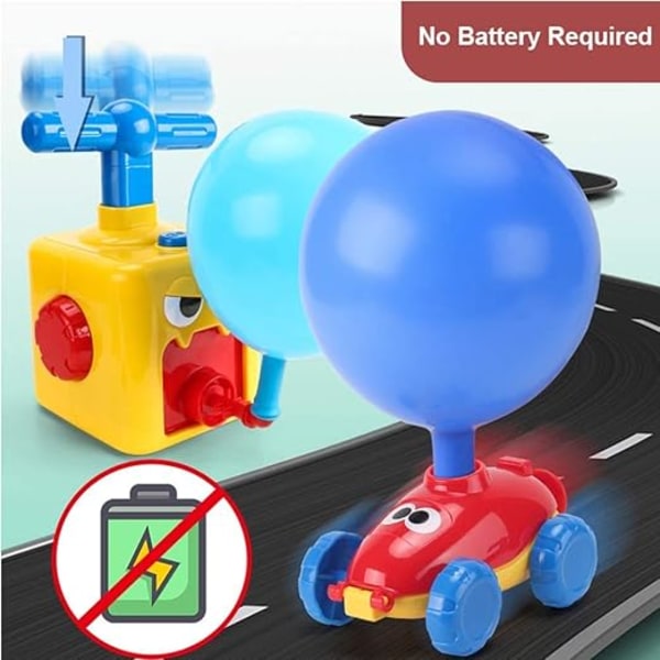 Auton laukaisija ilmapallolla, Inertia-voimalla toimiva ilmapalloauto, Ilmapallo X