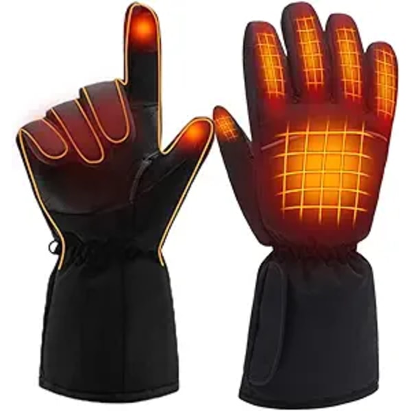 Uppladdningsbara uppvärmda handskar för man och kvinna-L, AA batteridriven