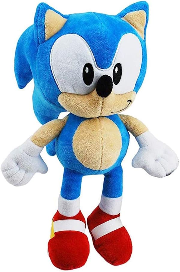 Sonic The Hedgehog plyslegetøj 30 cm, farve