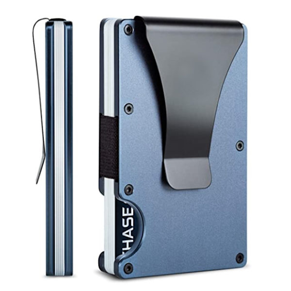 Slim Minimalistisk RFID-blockerande metallplånböcker för män med pengar