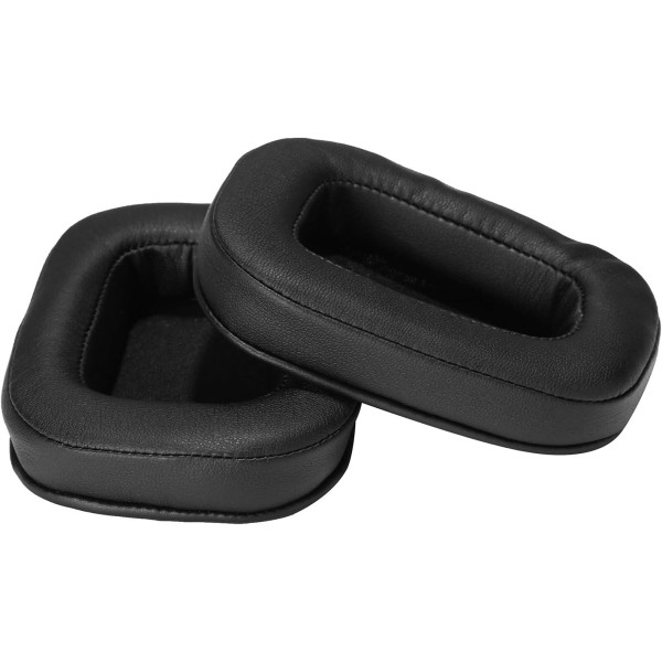 1 Pair (Black) Replacement Ear Pads Compatible with Logitech G935