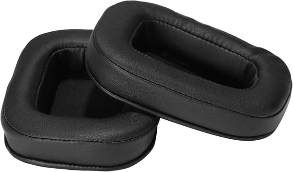 1 par (svart) øreputer kompatible med Logitech G935