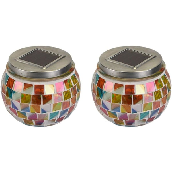 Solmosaik Glaslamper Krystal Glasmosaik Lampe Solbord La