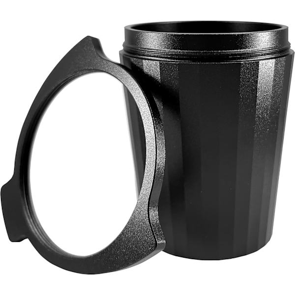 （sort）Kaffe Smart Tragt Dosering Kop Håndfri 54 mm Espresso