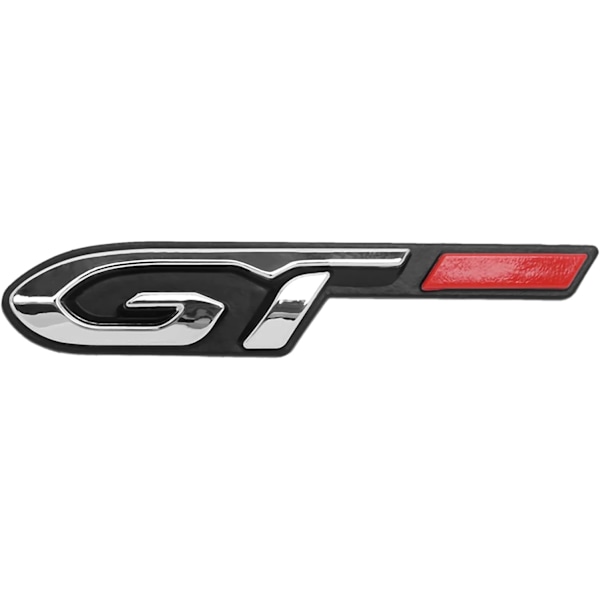 GT sticker, 3D sticker - til bildør