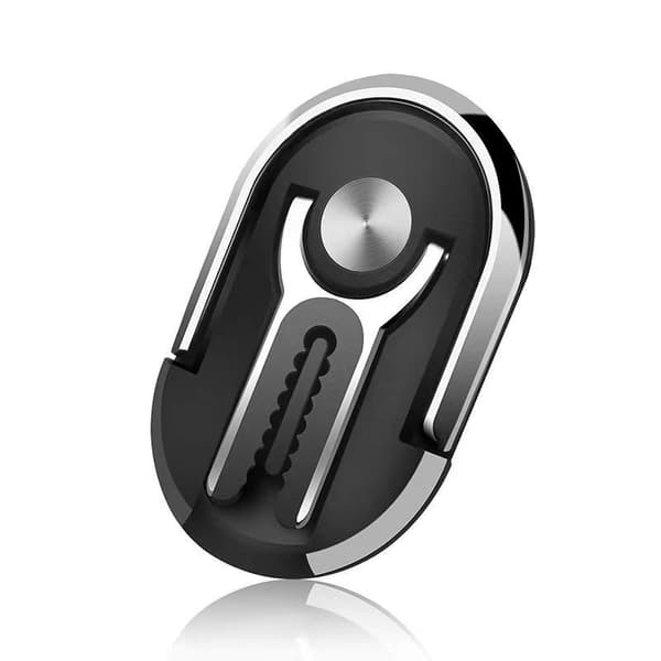 Magnetisk Bil Ring Telefonholder Bil Luftventil Klips Holder Sort