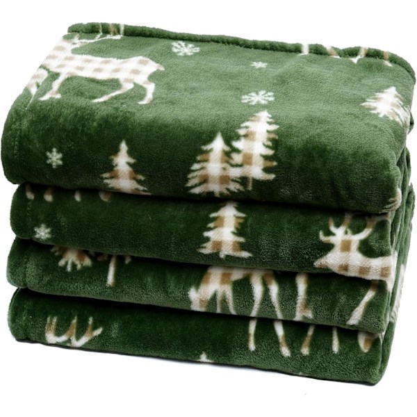 Flannel digital printed blanket Christmas theme