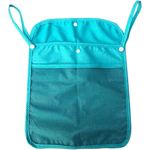 Baby Stroller Organizer Med To Rum, Front Mesh Lomme Til Flaske