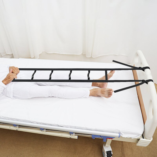 Sängstege Assist Handtag, Sit Up Hjälpmedel med Justerbar Längd för Äldre,