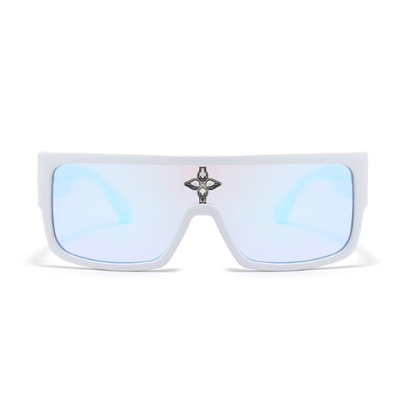 Polariserede Solbriller (Blændende Farve), Diamantbriller til Mænd og Kvinder Klassiske Anti-UV Kørselsbriller Retro 80'er Design K