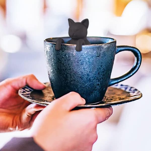 2 st katt teinfuser, lös teinfuser, söt djur teinfuser