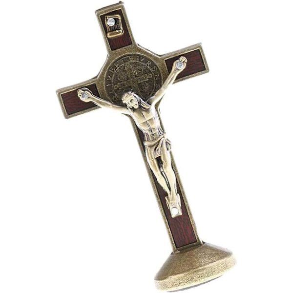Pronssiristi Ristipatsas Jeesus Kristus Ristillä Autoon, Kotiin, Kapppeliin