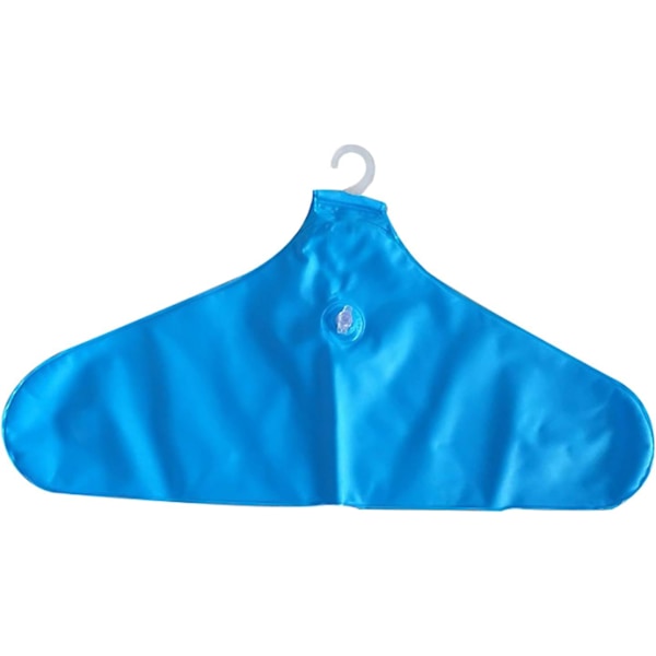 Oppblåsbare kleshengere - 5 stk PVC oppblåsbare sammenleggbare klesstativ sklisikre