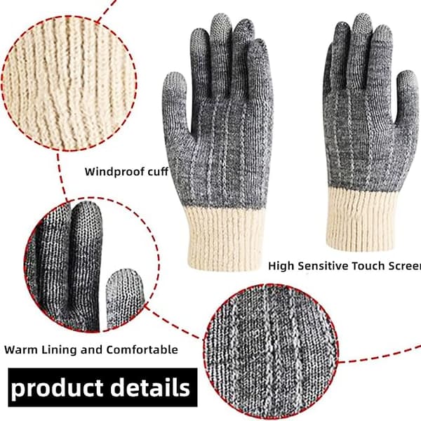 Vinterhandsker til kvinder Touchscreen-handsker Nogle varme handsker med